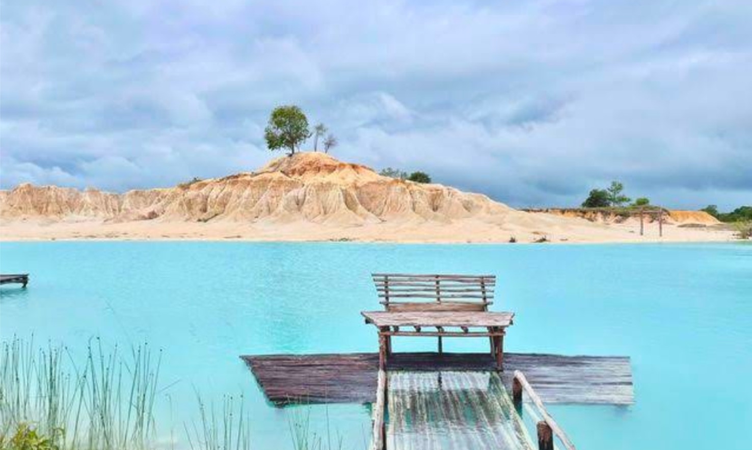 Telaga Biru Busung Desert Sand
